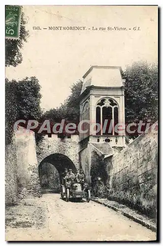 Cartes postales Montmorency La rue St Victor