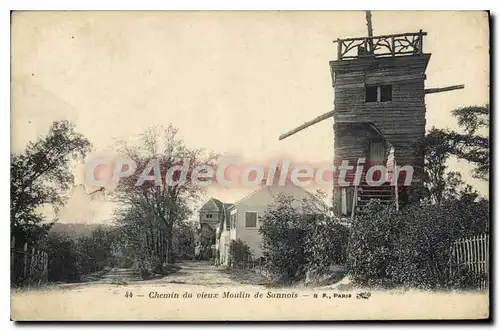Cartes postales Chemin du vieux Moulin de Sannois