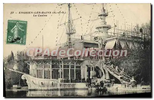 Cartes postales Enghien les Bains Le Casino