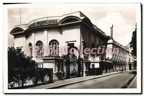 Ansichtskarte AK Enghien les Bains Le Casino Municipal L'Entree