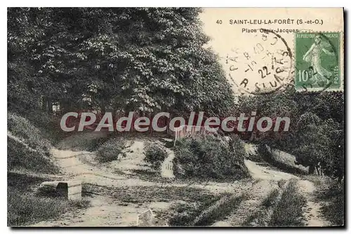 Cartes postales Saint Leu La Foret Place Croix Jacques