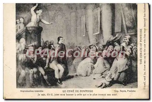 Cartes postales Le Cure de Pontoise