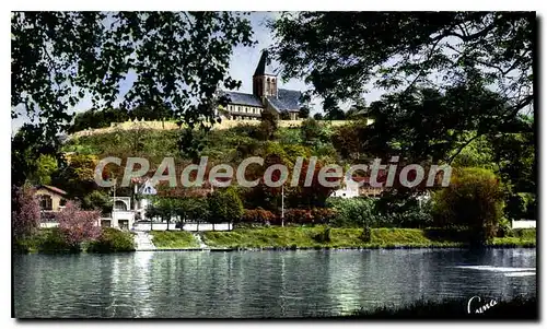 Cartes postales Herblay La Seine et l'Eglise