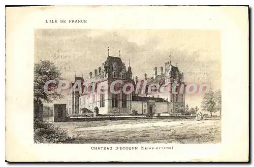 Cartes postales Chateau d'Ecouen