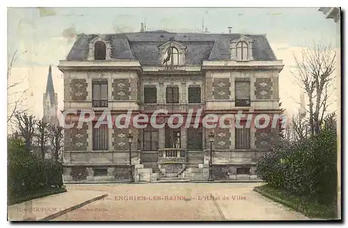 Cartes postales Enghien les Bains L'Hotel de Ville