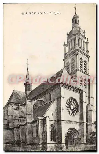 Cartes postales L'isle Adam L'Eglise