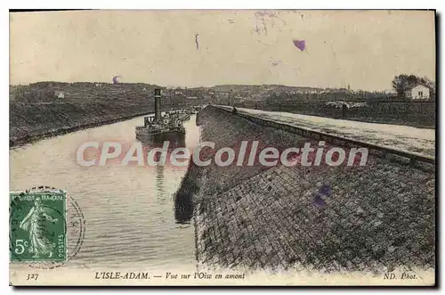 Cartes postales L'Isle Adam Vue sur l'Oise en amont