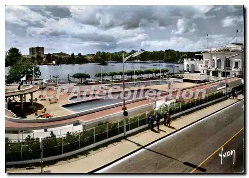 Cartes postales moderne Eghien La Piscine et le Casino