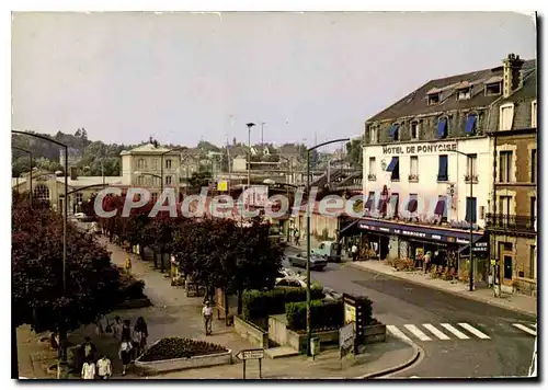Cartes postales moderne Pontoise Place de la Gare