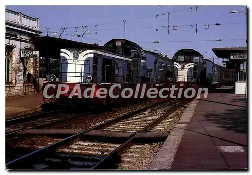 Cartes postales moderne Ermont Eaubonne Train omnibus pour Argenteuil locomotive BB 66284 BB 66288