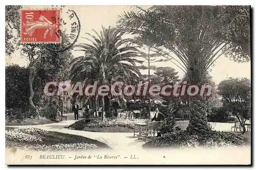 Cartes postales Beaulieu Jardin de la Reserve