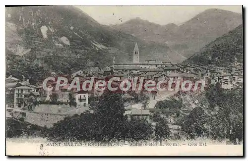 Cartes postales Saint Martin Vesubie Station d'ete