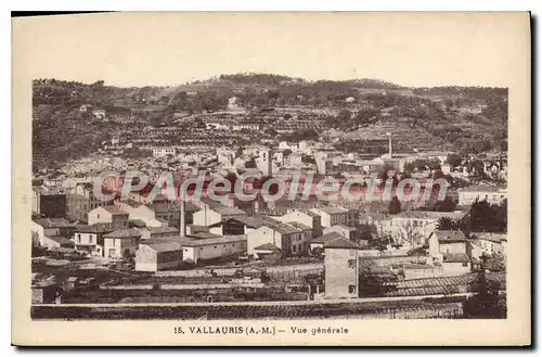 Cartes postales Vallauris Vue generale