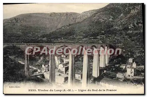 Ansichtskarte AK Viaduc du Loup Ligne du Sud de la France