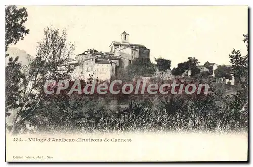 Cartes postales Village d'Auribeau (Environs de Cannes)