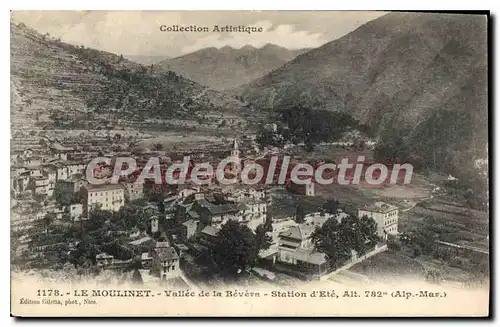 Cartes postales Le Moulinet Valee de la Bevera Station d'ete