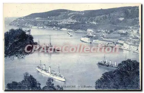 Cartes postales Villefranche L'Escadre