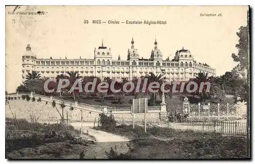 Cartes postales Nice Cimiez Excelsior Regina Hotel