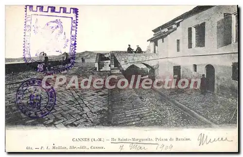 Cartes postales Cannes Ile Sainte Marguerite Prison de Bazaine