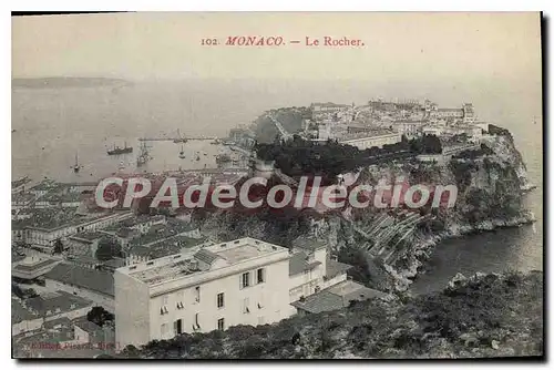 Cartes postales Monaco Le rocher