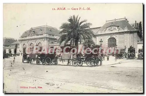 Cartes postales Nice Gare