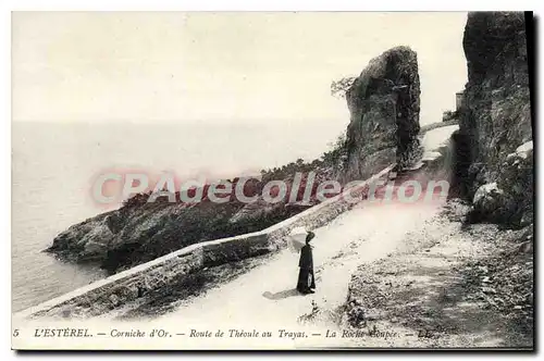 Ansichtskarte AK L'Esterel Corniche d'Or Route de Theoule au Trayas