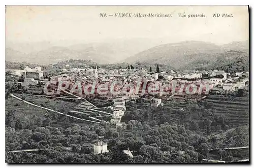 Cartes postales Vence Vue generale