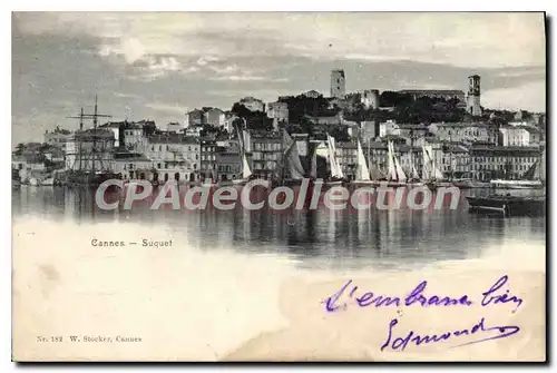 Cartes postales Cannes Suquet