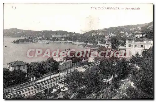 Cartes postales Beaulieu sur Mer Vue generale