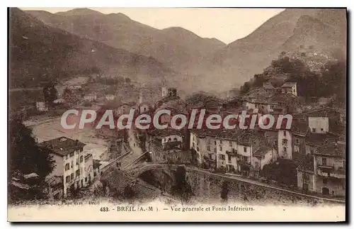 Cartes postales Breil Vue generale et Ponts Inferieurs