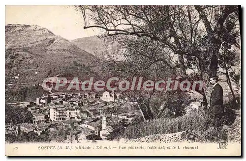 Cartes postales Sospel Vue generale