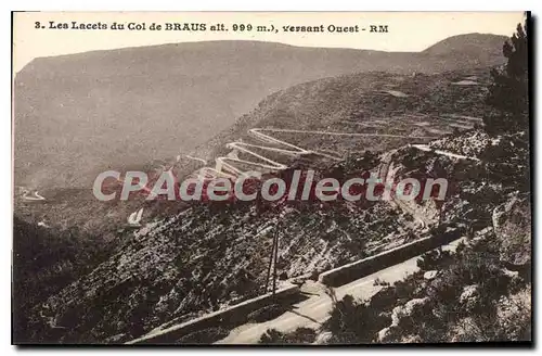 Cartes postales Les Lacets du Col de Braus