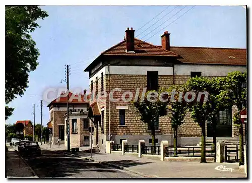 Cartes postales moderne Villeparisis Les Ecoles et la rue Anatole