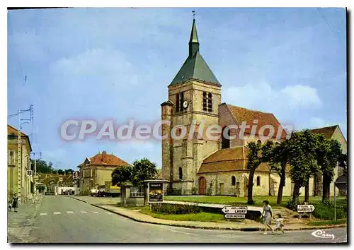 Cartes postales moderne Chenoise l'Eglise et la rue principale