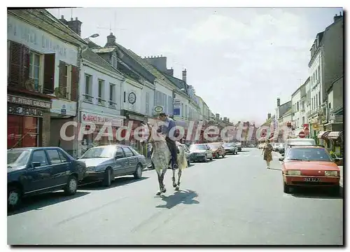 Cartes postales moderne Nangis Rue du GI Leclerc