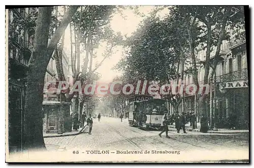 Cartes postales Toulon Boulevard de Strasbourg