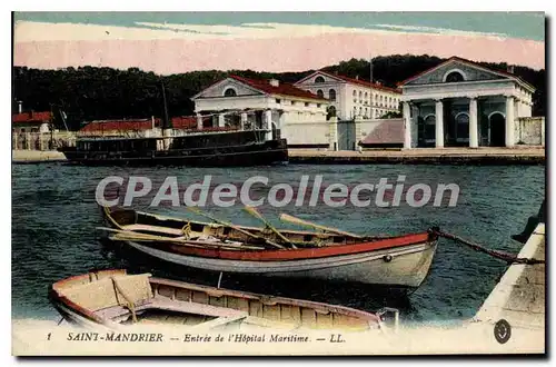 Cartes postales Saint Mandrier Entree de l'hopital Maritime