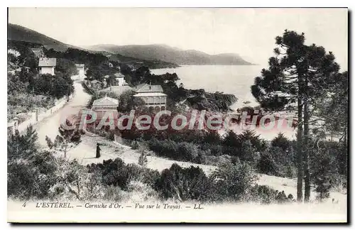 Cartes postales L'Esterel Corniche d'Or Vue sur le Trayas