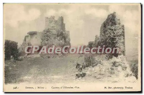 Cartes postales Evenos Centon d'Ollioules