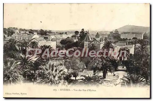 Ansichtskarte AK Hyeres Vue des Iles d'Hyeres