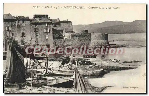 Cartes postales Saint Tropez Quartier de la Tour Vieille