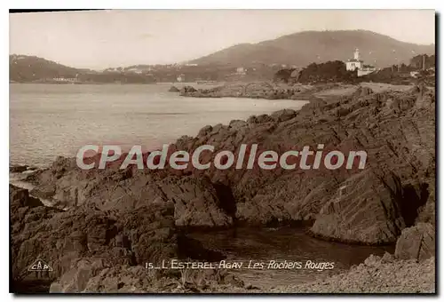 Cartes postales L'Esterel Agav Les Rochers Rouges