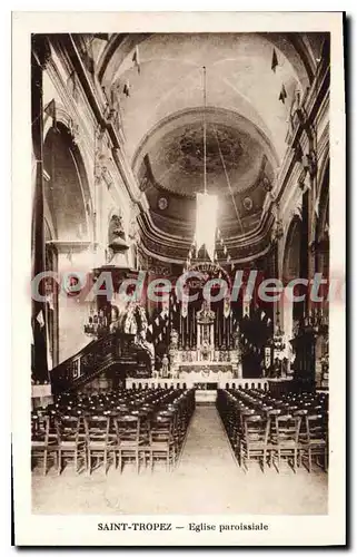 Cartes postales Saint Tropez Eglise paroissiale