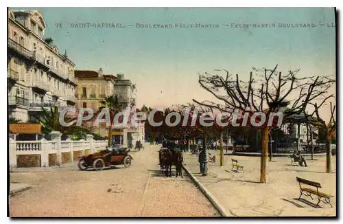 Cartes postales Saint Raphael Boulevard Felix Martin