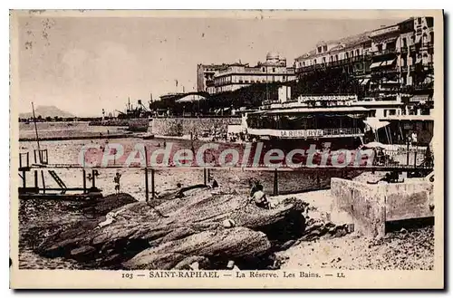 Cartes postales Saint Raphael La Reserve Les Bains