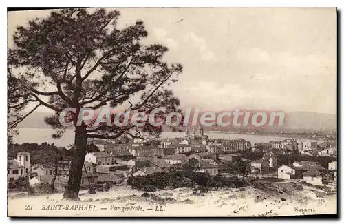 Cartes postales Saint Raphael Vue generale