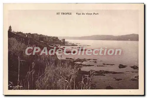 Cartes postales St Tropez Vue du vieux Port