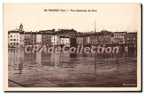 Ansichtskarte AK St Tropez Vue generale du port