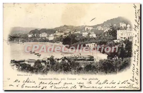 Cartes postales Tamaris sur mer pres Toulon vue generale