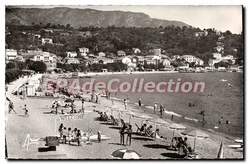 Cartes postales Cote d'Azur le Lavandou vue generale et la plage